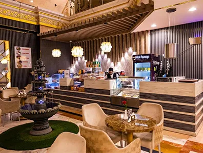 cafe reception