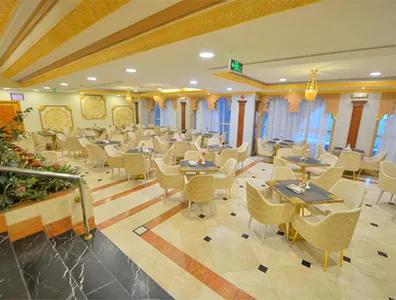 restaurant area