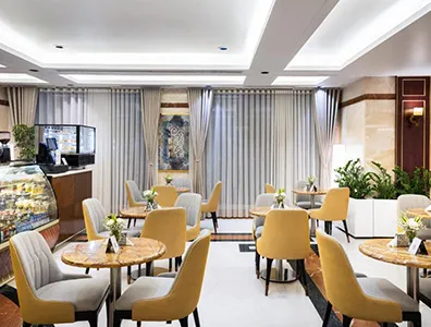 restaurant area
