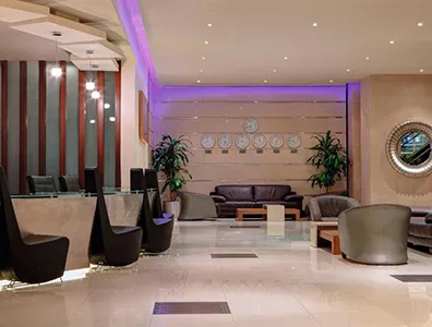 lobby area