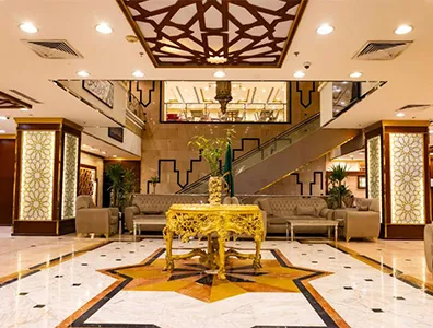 lobby area