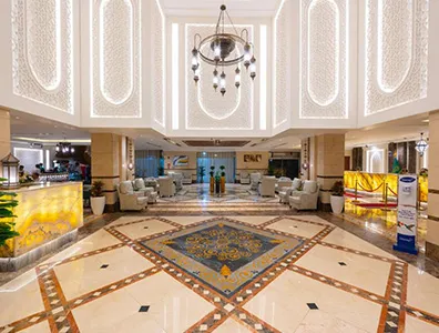 lobby area