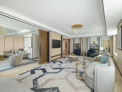 lobby area