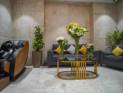 lobby area