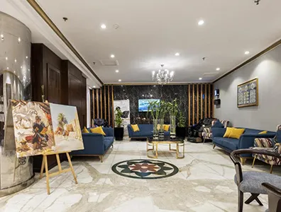 lobby area