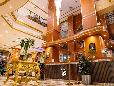 lobby and reception