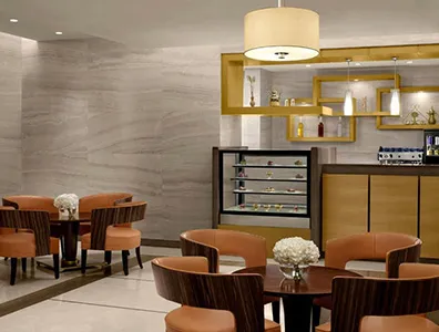 lobby area