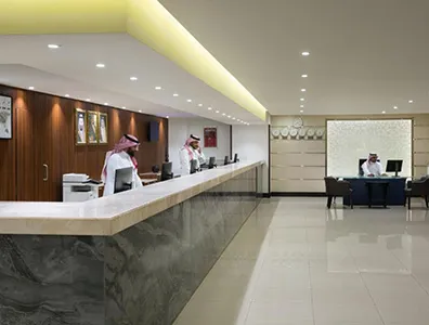 reception area