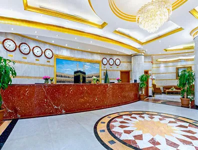 lobby and reception area