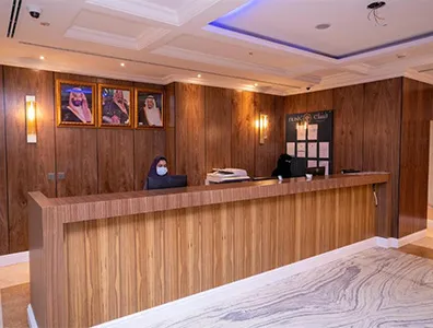 reception area