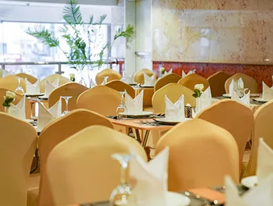 restaurant area