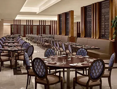 restaurant area