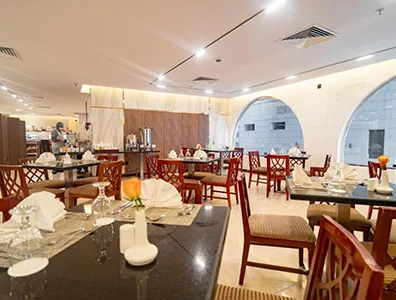 restaurant area