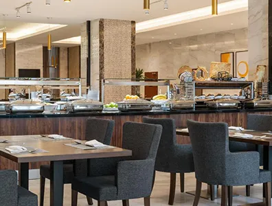restaurant area