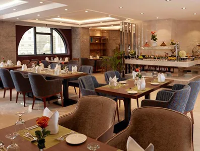 restaurant area