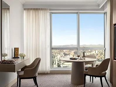 room lobby view