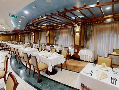 restaurant area